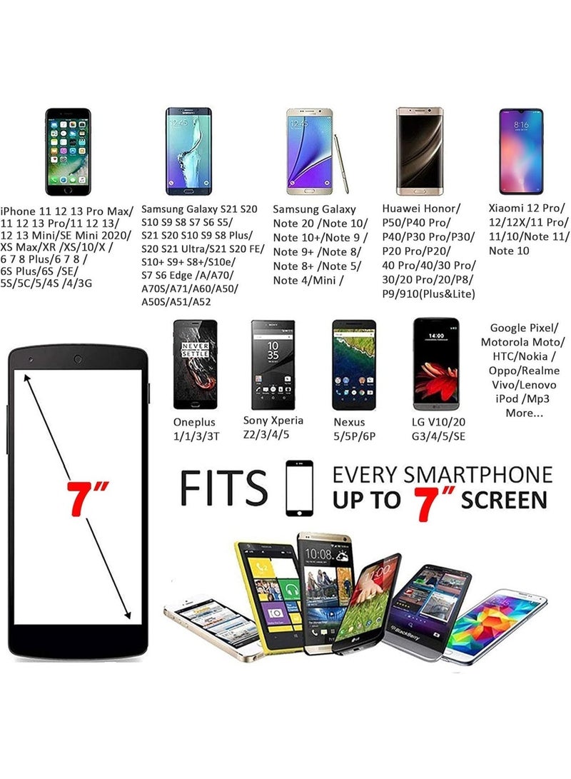 Zesen Running Armband Phone Holder for Running Full Touchscreen Phone Arm Bands for Running Sports Phone Holder with Adjustable Band for iPhone 13 Pro Max 12 11 Xs Xr 8 7 Galaxy S20 S10 S9 S8 - Image 2
